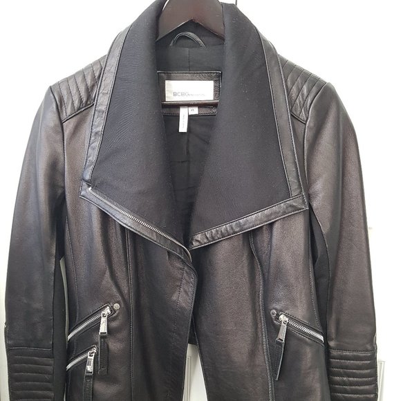 BCBGeneration -Moto Leather Jacket - Picture 2 of 5